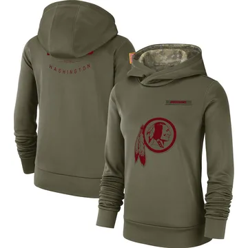 Redskins salute to service hoodie top